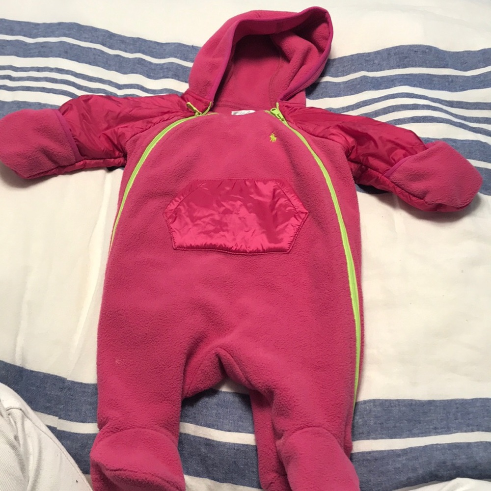 Ralph Lauren pink puffer